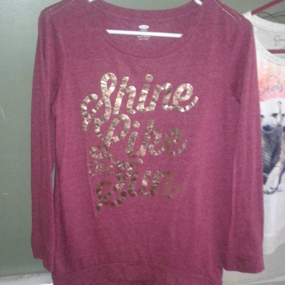 3/4 length sleeves long shirt